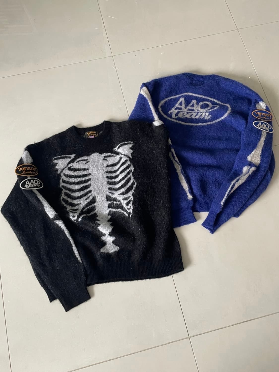 XAAO REAL BONE mohair blend knit 니트 상품이미지3