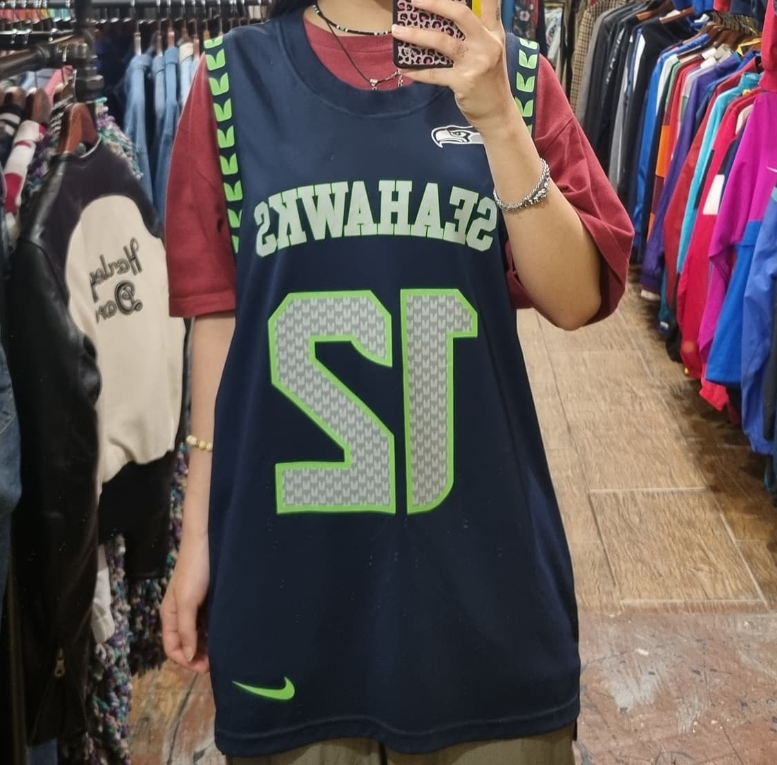 [Hi] NBA 나이키 농구나시 네이비 상품이미지2
