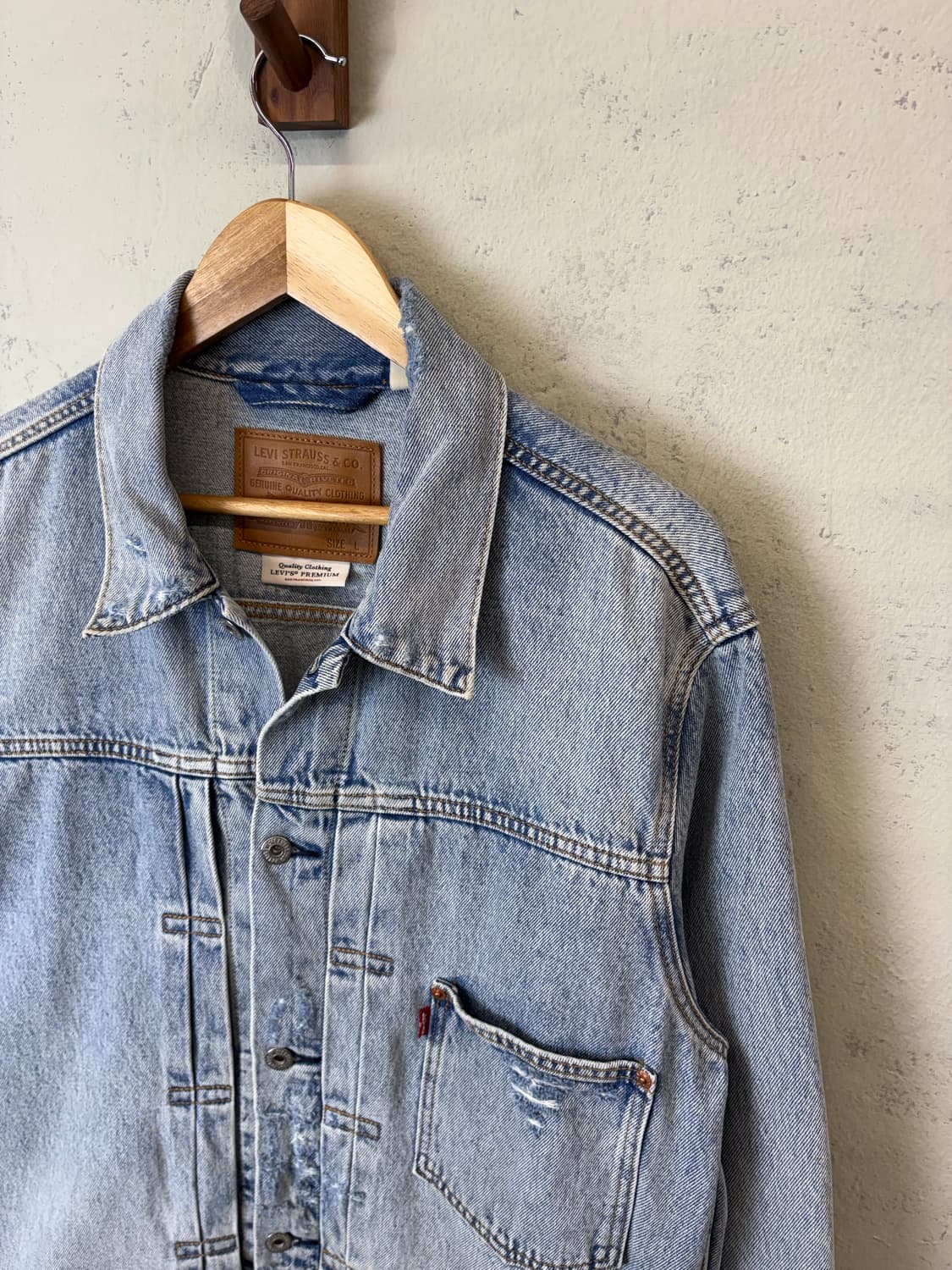 리바이스 프리미엄 타입원 1세대 데님 자켓 상품이미지5