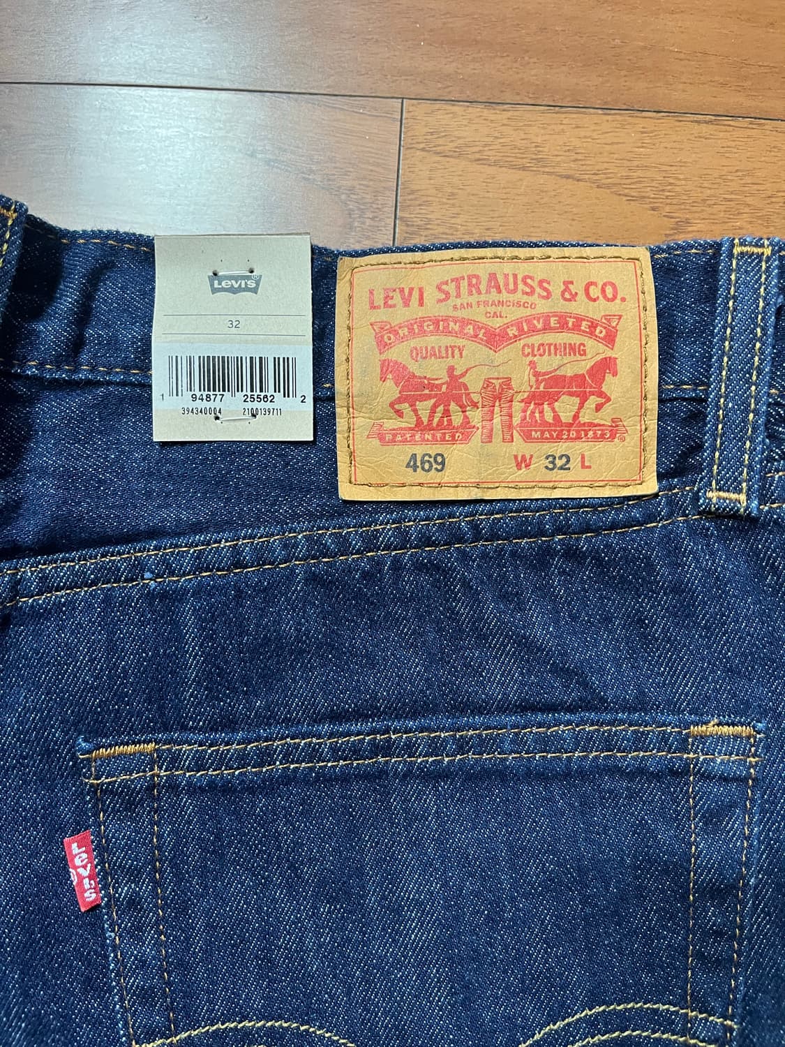 리바이스 469 루즈 쇼츠 W32 새제품 상품이미지6