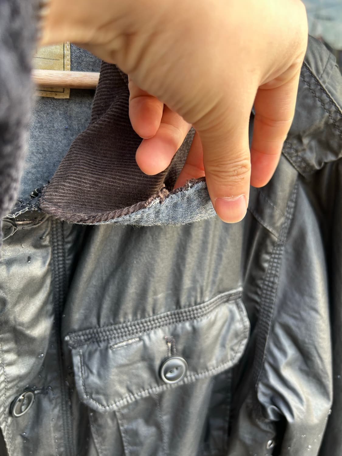 리바이스 블랙코티드자켓 상품이미지5