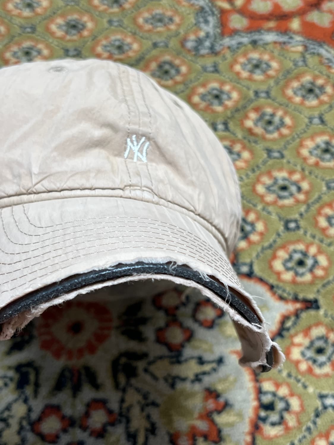 [OS] 뉴에라 양키즈 스몰 로고 빈티지 베이지 볼캡 상품이미지7