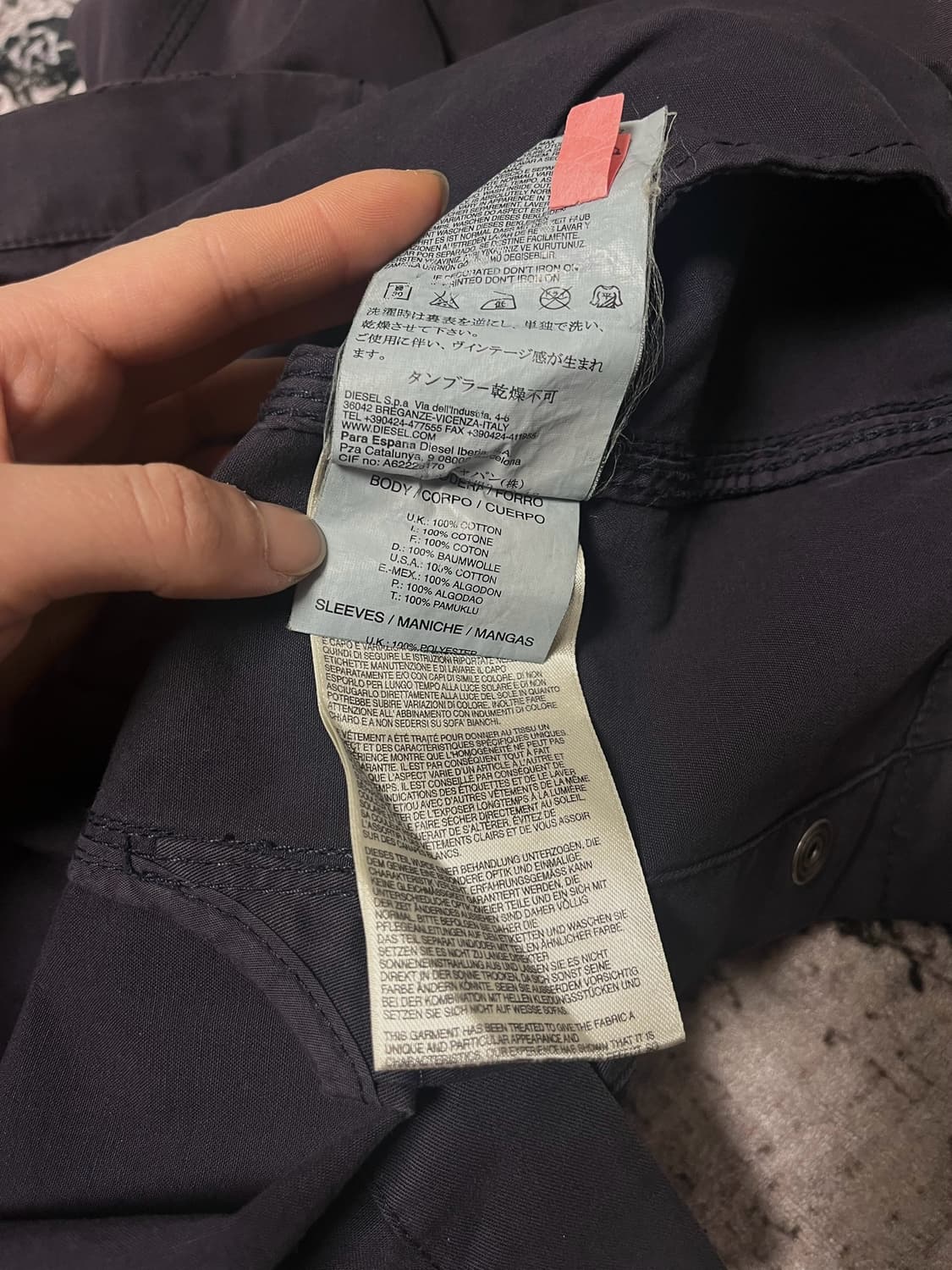 디젤 밀리터리 필드 자켓 XL 상품이미지9