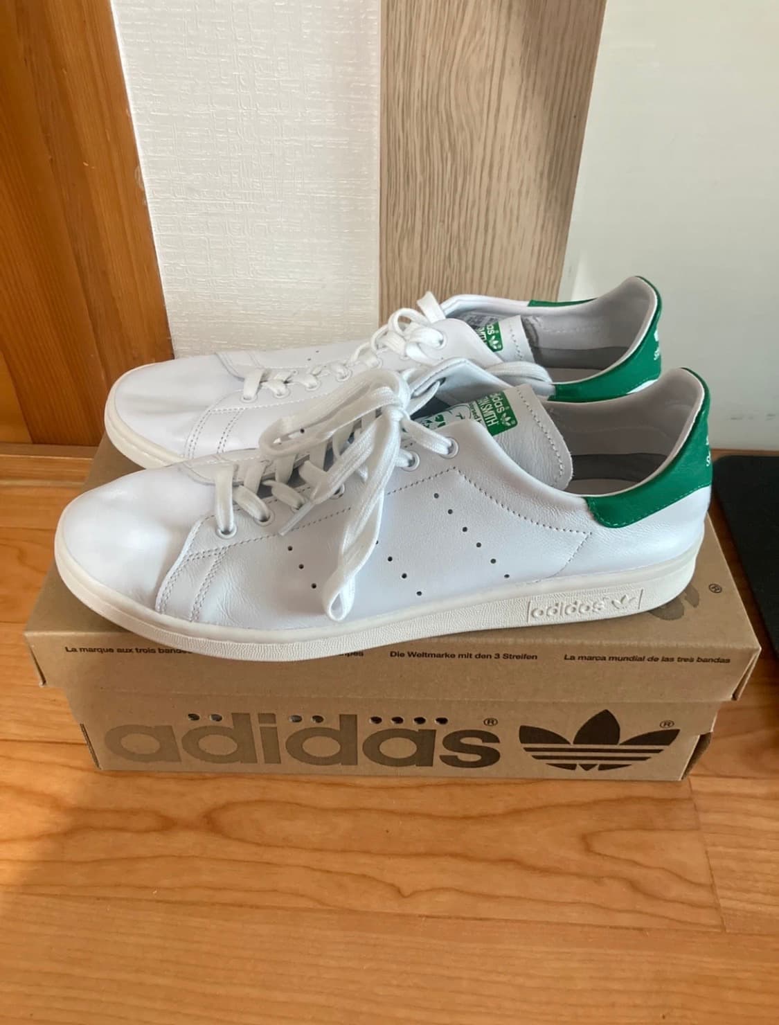(280) 아디다스 스탠 스미스 데콘 클라우드 화이트 그린 상품이미지4