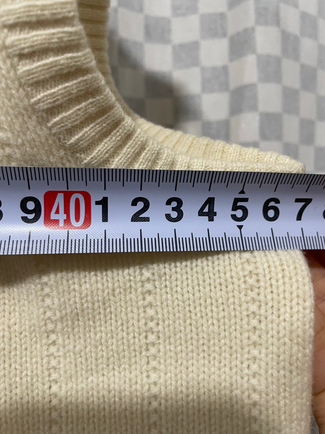 라코스테 울100 니트조끼 조끼니트베스트:) 상품이미지6