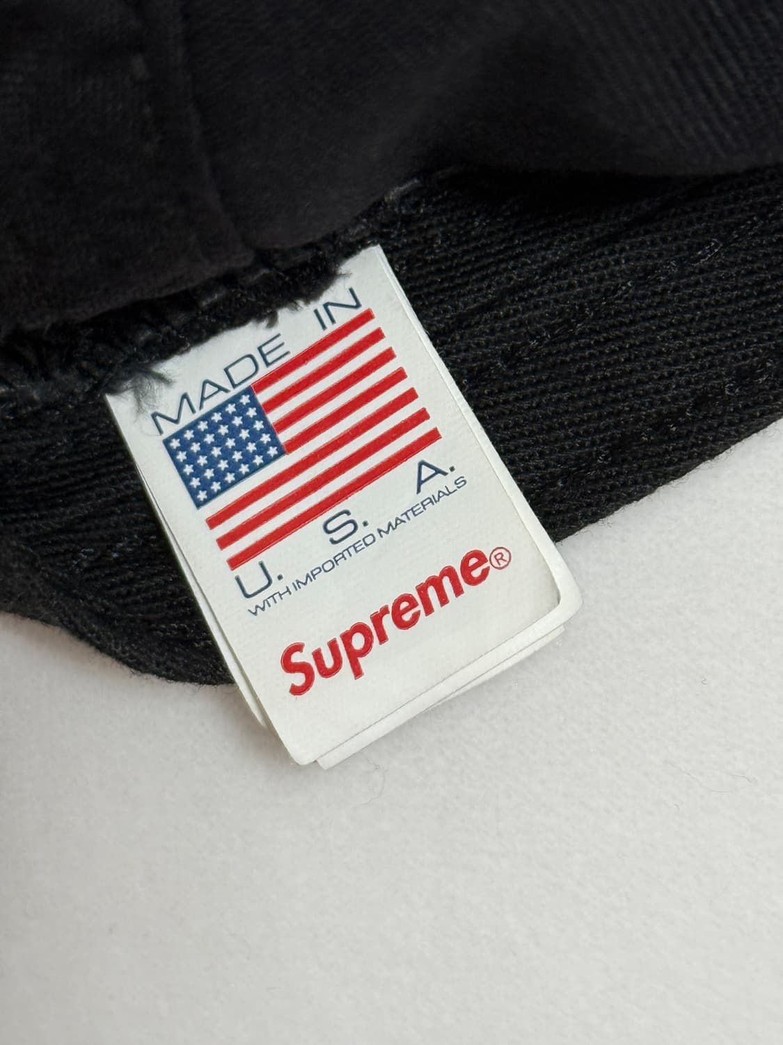 슈프림 뉴욕 아크 6패널 캡모자 블랙 상품이미지4