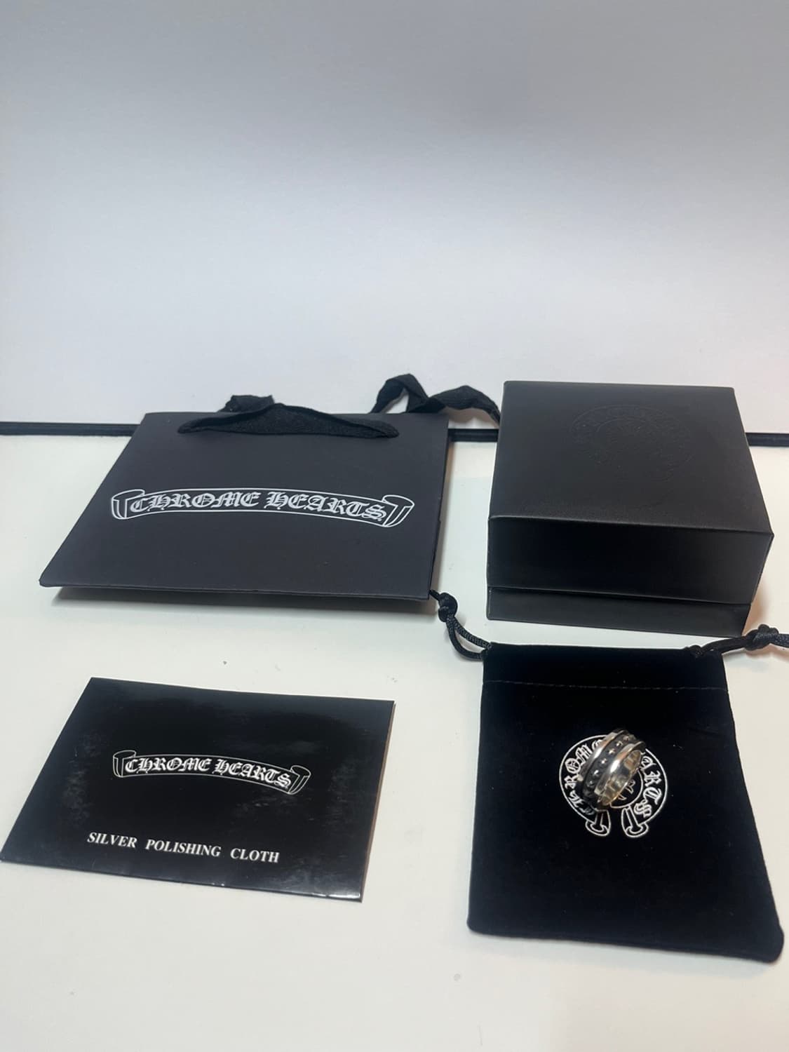 크롬 플러스 반지 상품이미지1