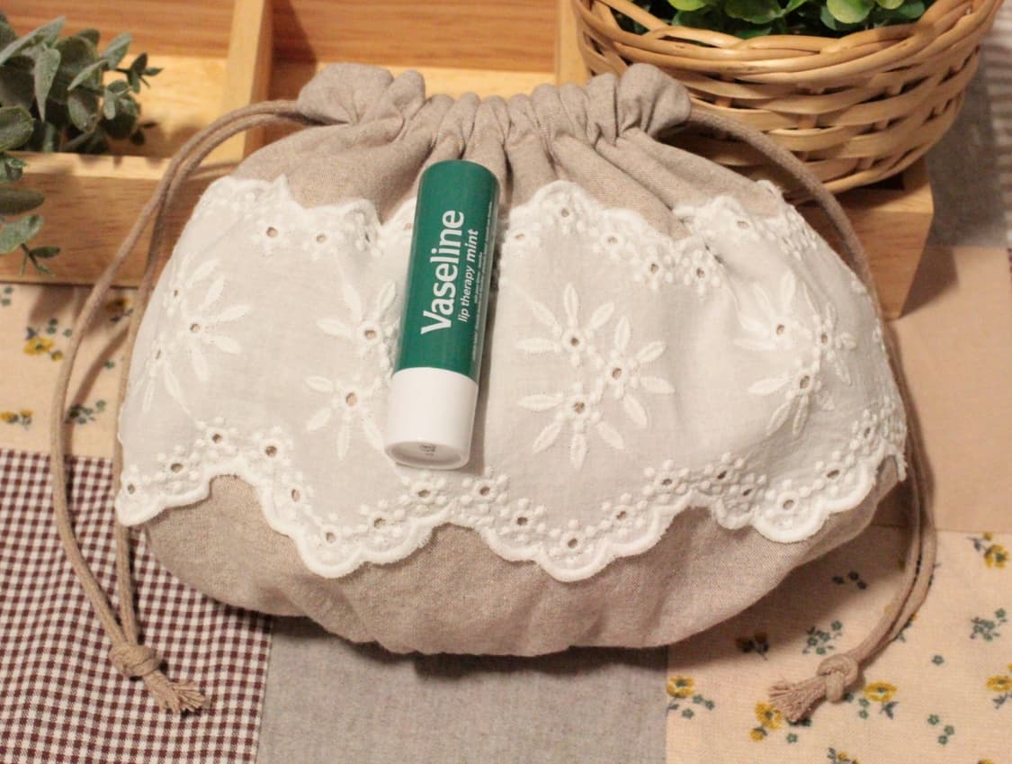 핸드메이드 레이스 스트링 파우치 상품이미지9