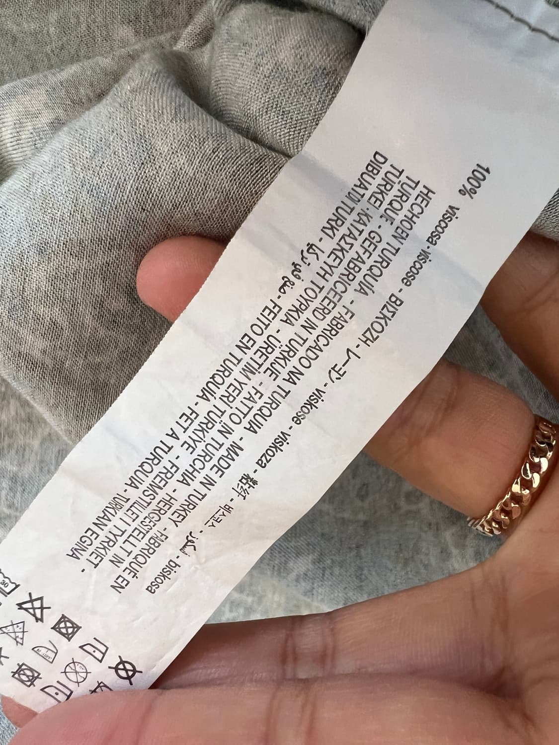 자라 여성 카키 에스닉패턴 롱스커트 실키스커트 상품이미지8