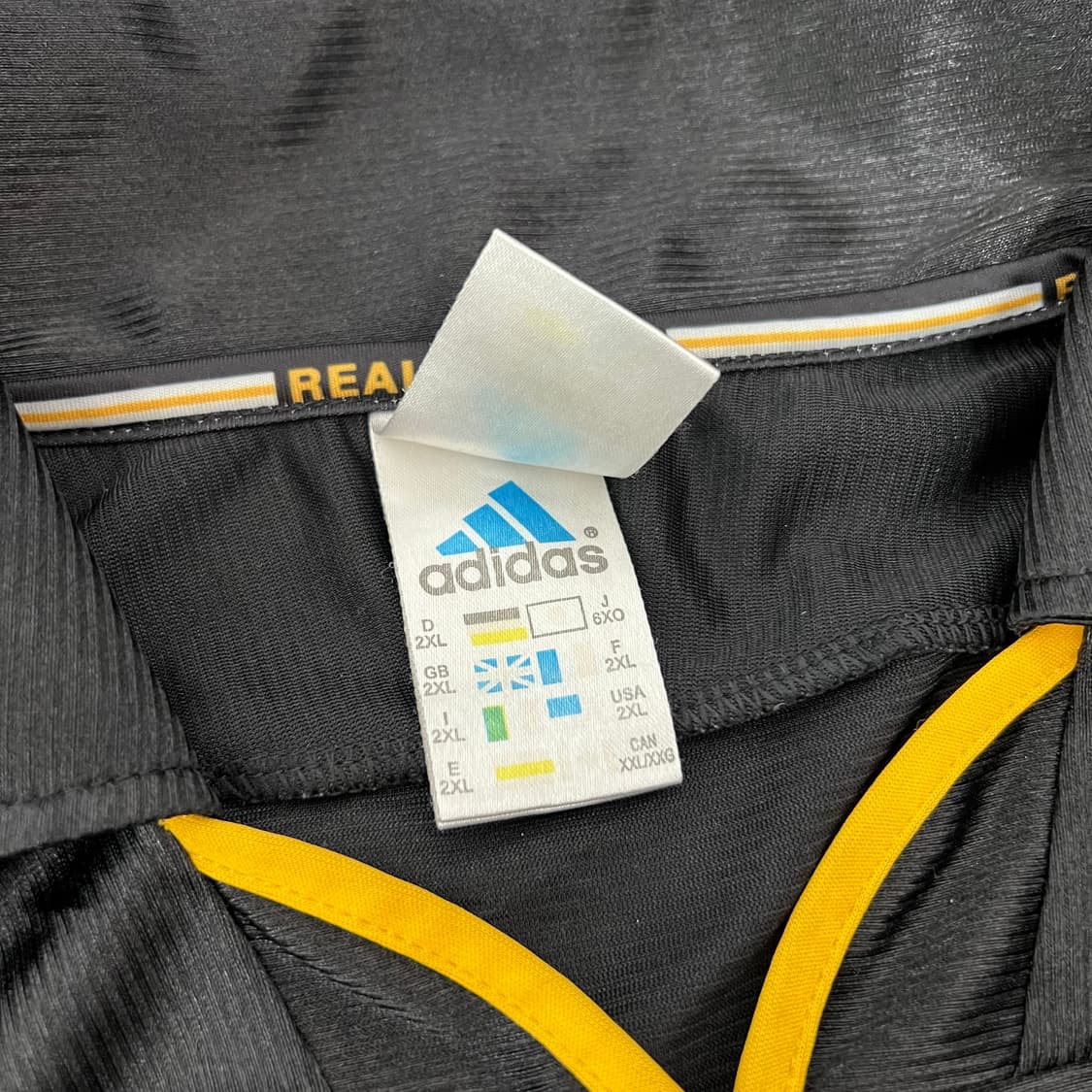 아디다스 레알마드리드 99-01 레트로 어웨이 반팔 유니폼 져지 상품이미지5