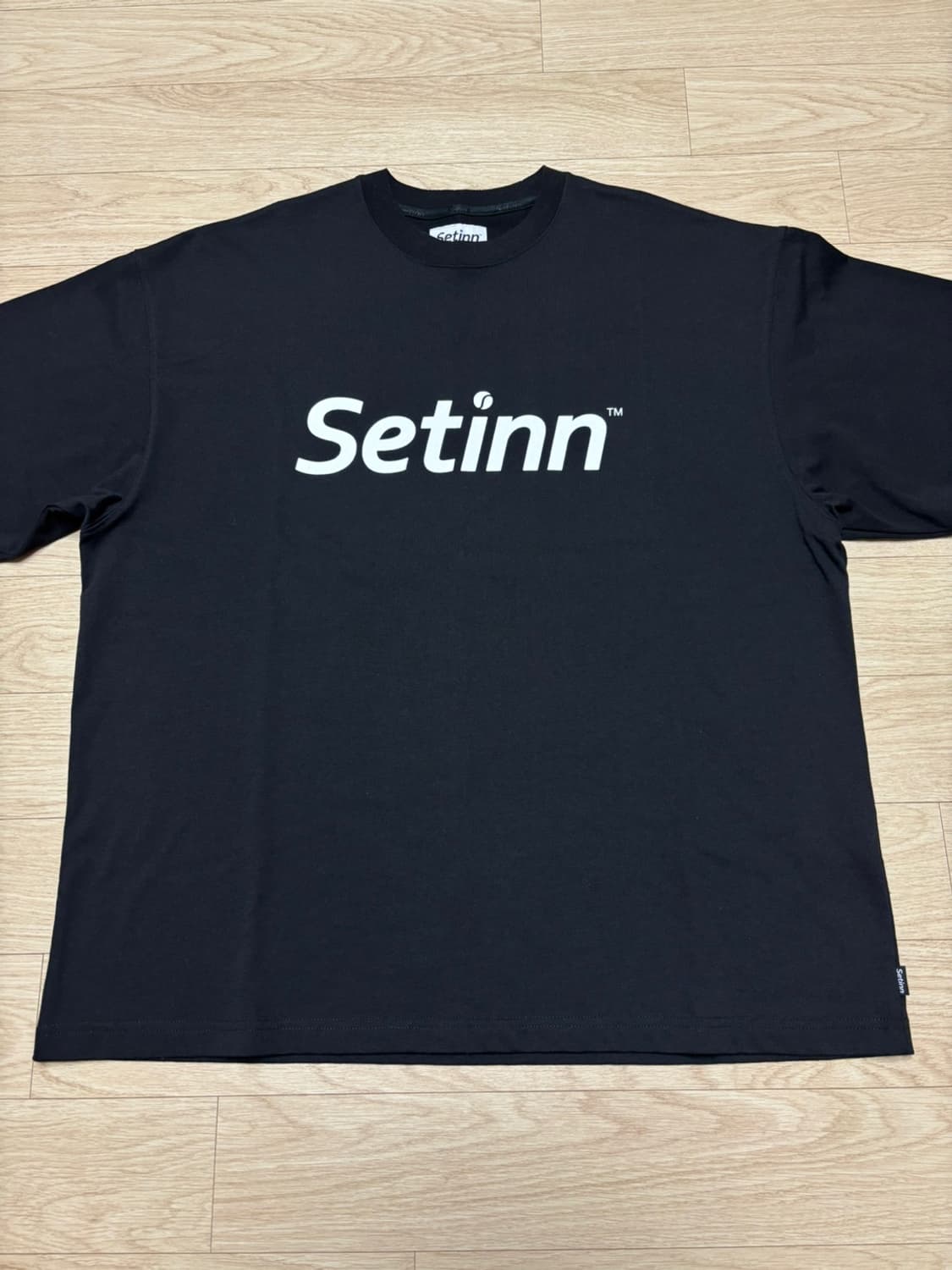 Setinn 세트인 Bshop 별주 로고 티셔츠 블랙 L 상품이미지2