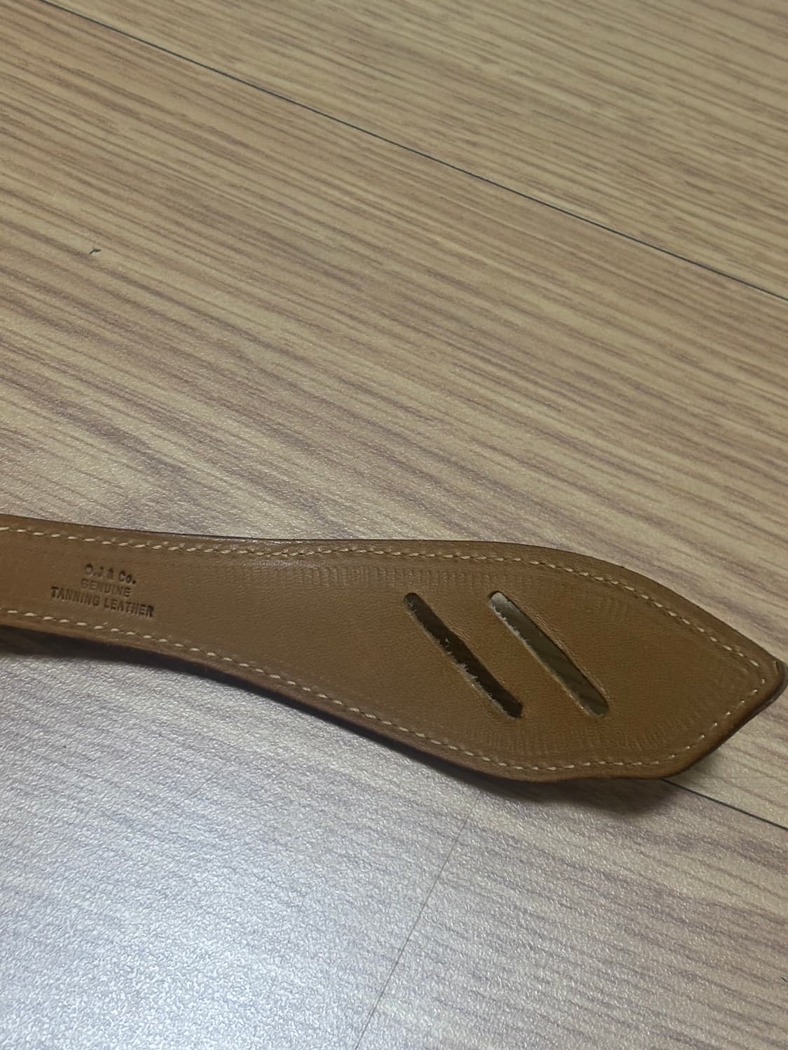 [새상품] 올드 조 old joe 스네이크 소가죽 벨트 상품이미지7