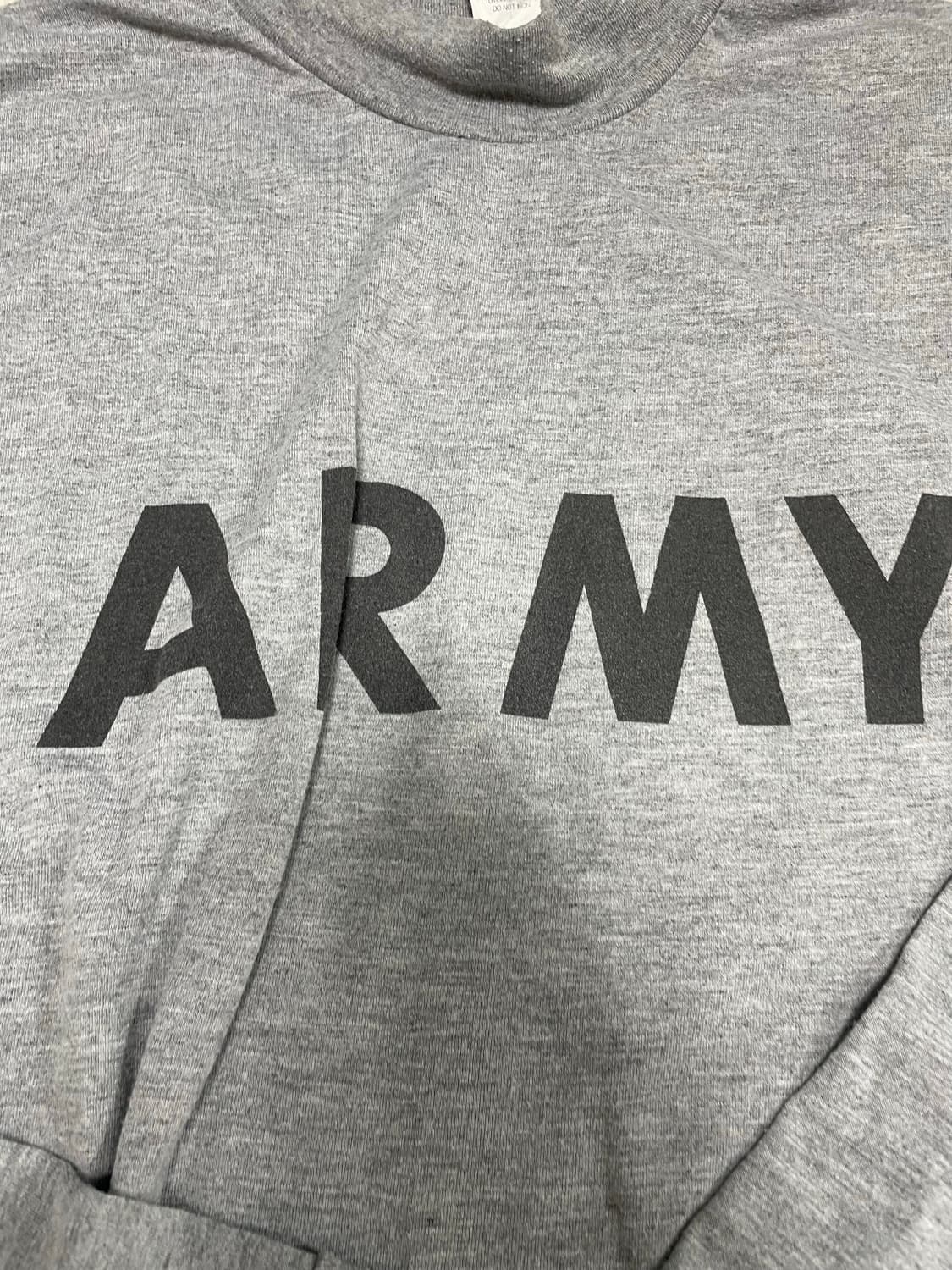 army 오리지널 반목 롱슬리브 pt 티셔츠 상품이미지2