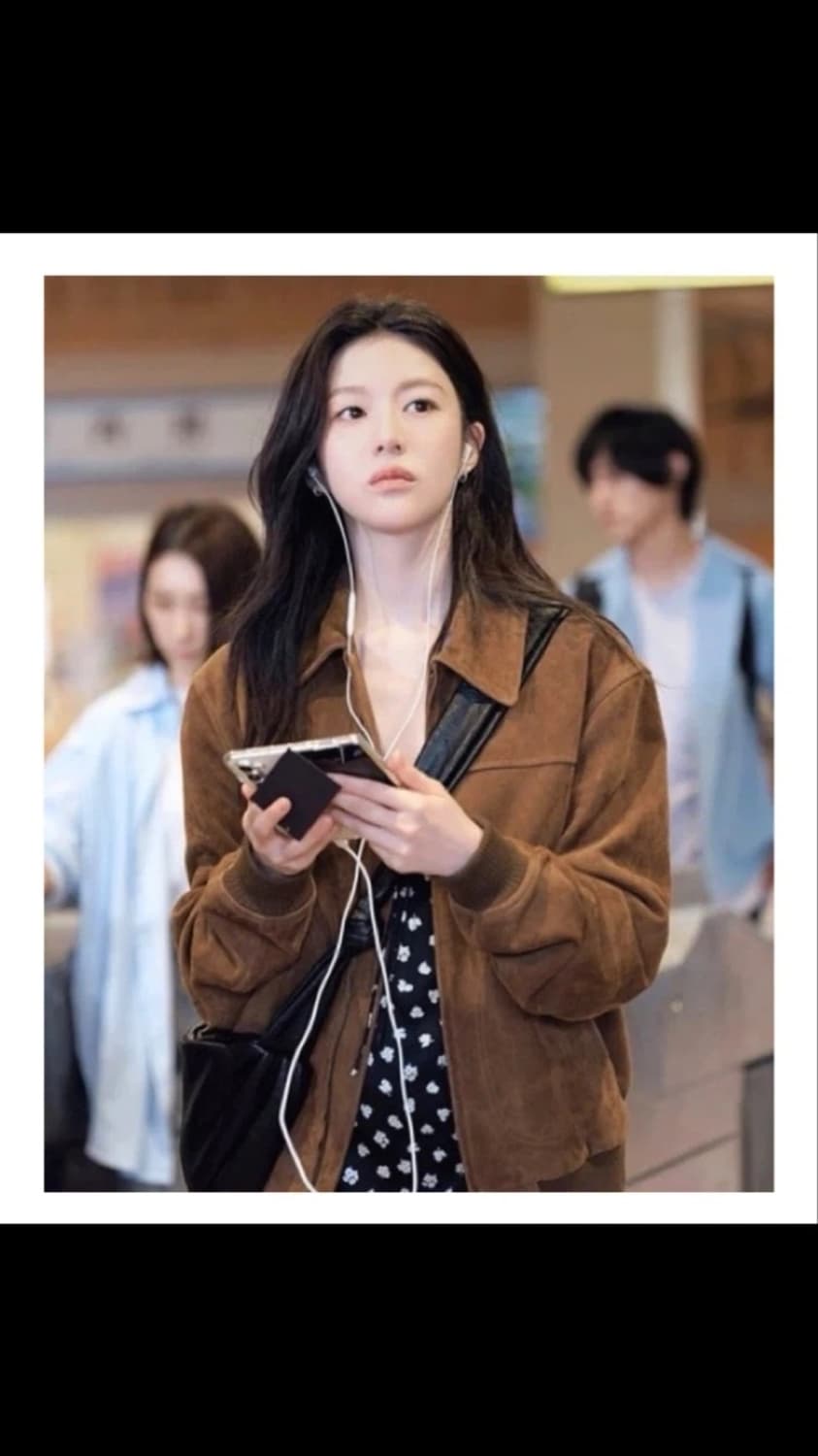 스웨이드 브라운 자켓, 2회 미만 착용 / 고윤정 차무희 코디 가능! 상품이미지5