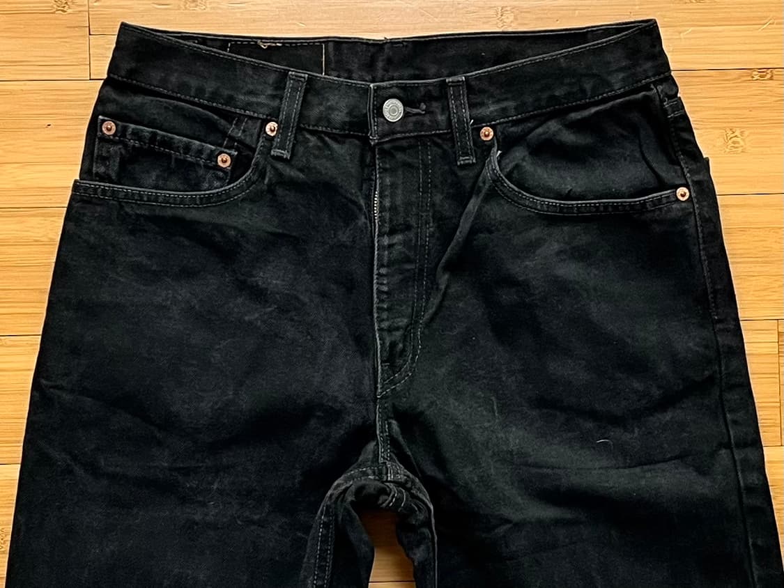 리바이스 550 블랙진 데님팬츠 W33 L32 상품이미지3