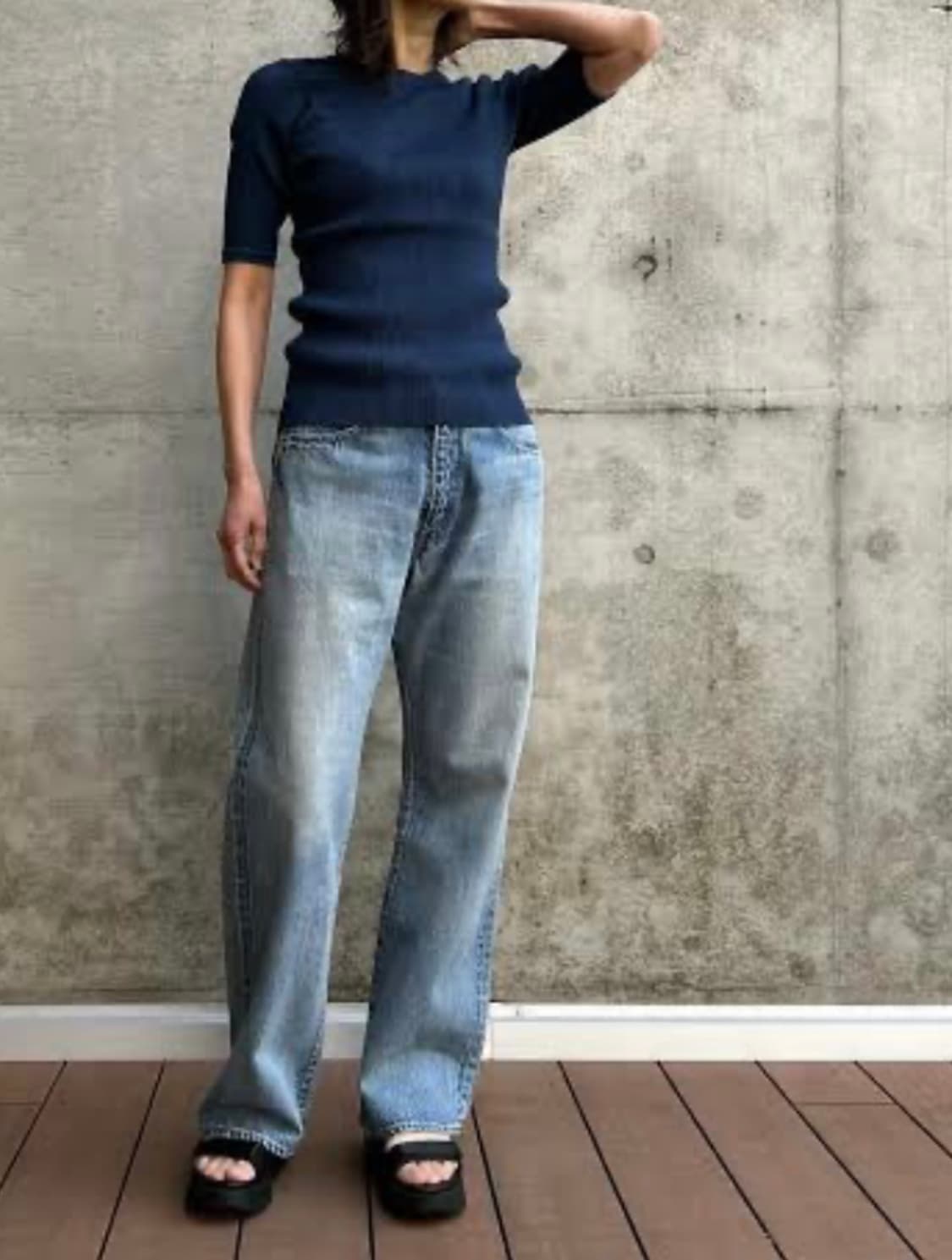 Auralee 오라리 비이커 여성 여름 데님  상품이미지2