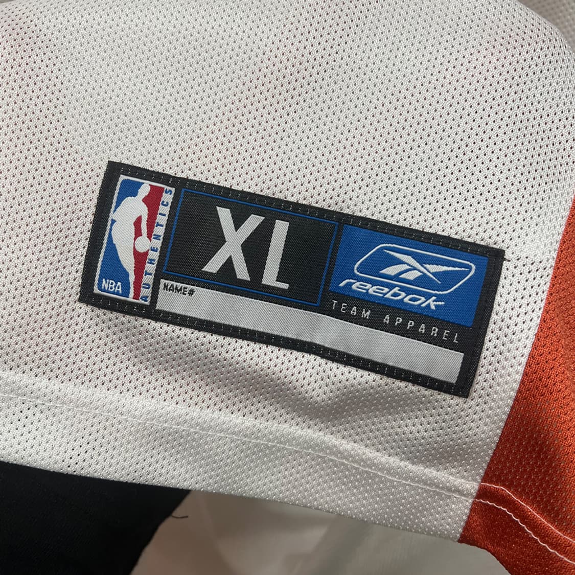 리복 x NBA 바스켓볼 메쉬 져지 스윙맨 나시 XL 상품이미지4