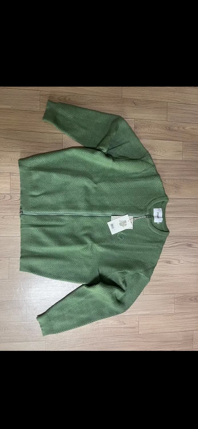 XTONZ 엑스톤즈 던스턴 니트 집업 M 상품이미지2