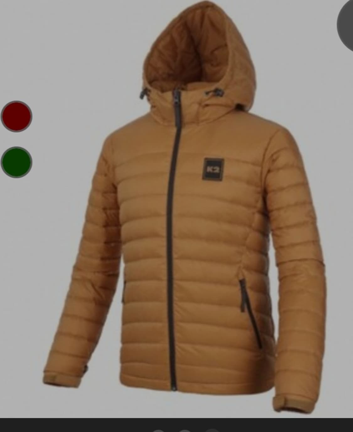 K2 버티컬 3L 솔리드 다운 디터쳐블 자켓 95  내피 포함 상품이미지2