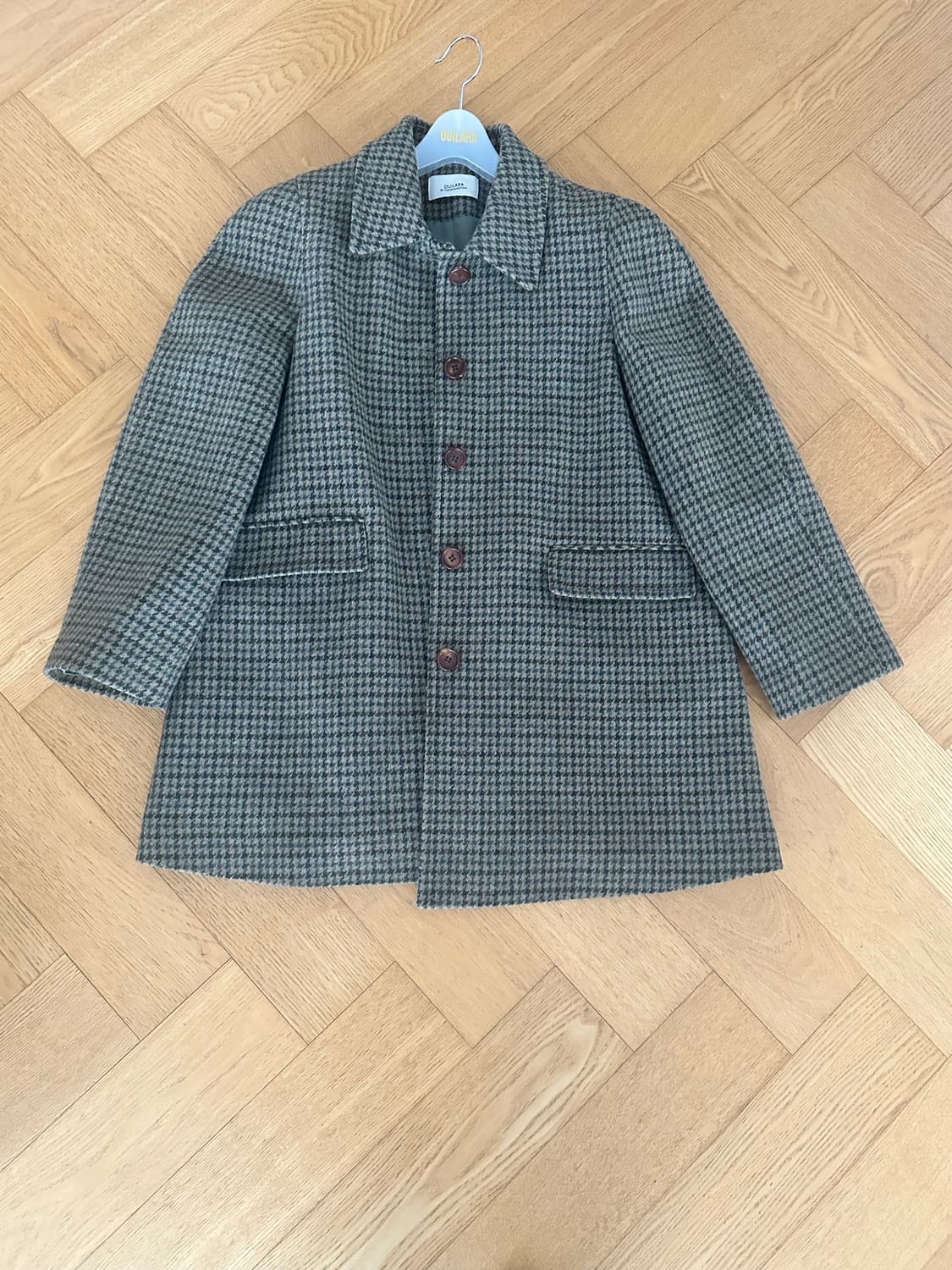 위라라 프린세스 코트 체크 상품이미지4