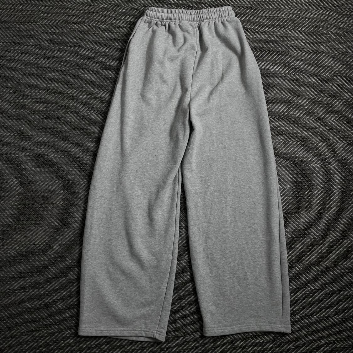 우알롱 시그니처 로고 그레이 와이드핏 스웻 팬츠 y 4271 상품이미지5