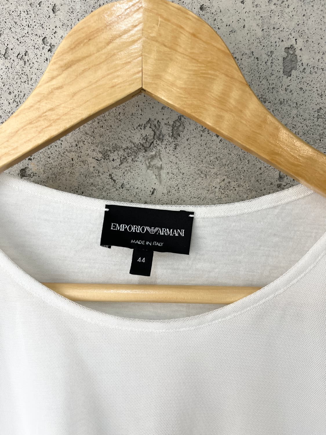 Emporio Armani 아르마니 쉬어 탑 화이트 상품이미지8