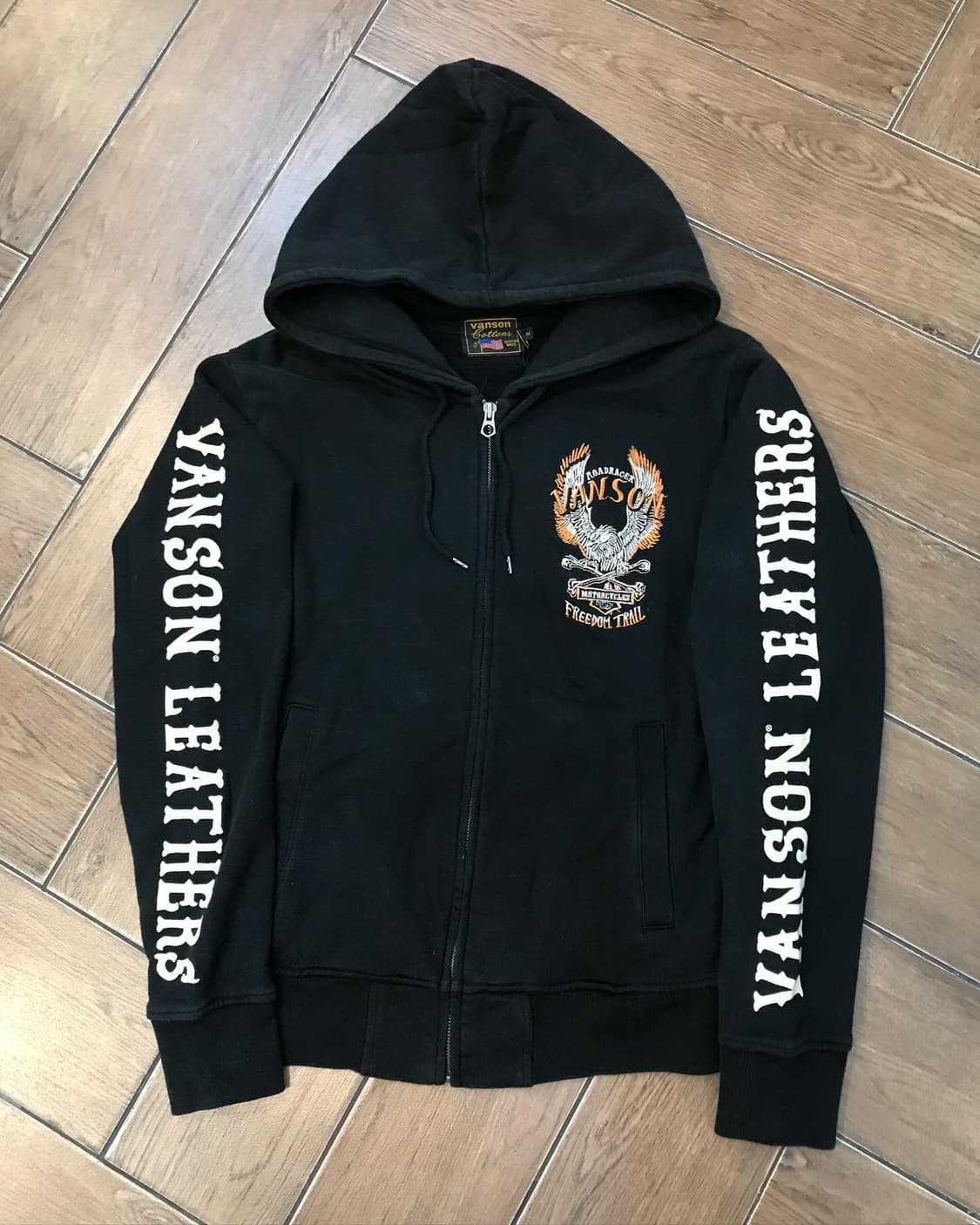 Vanson Embroidery Hood Zip-Up 상품이미지7