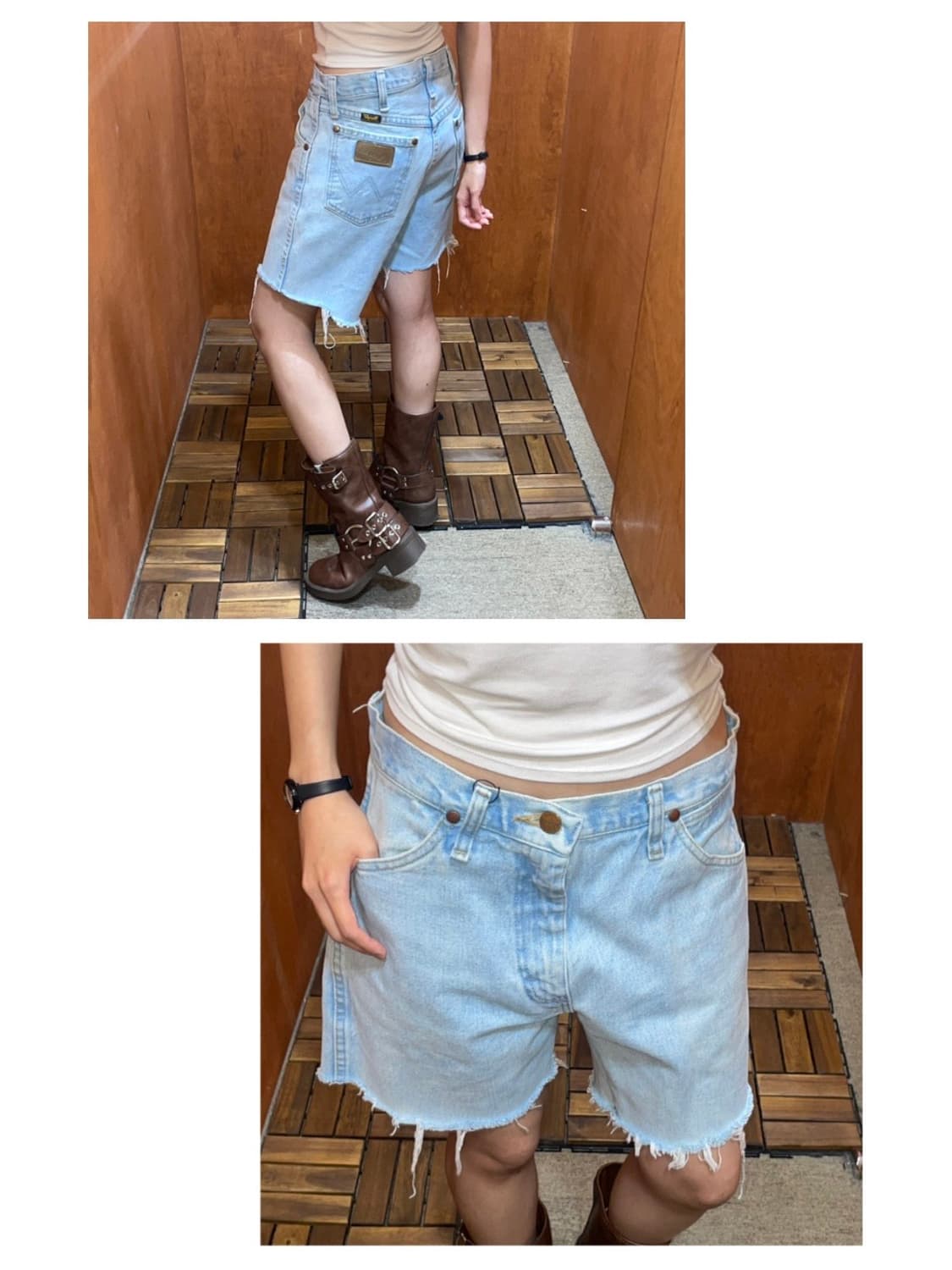 (30) Wrangler 랭글러 데님 쇼츠 반바지 상품이미지3