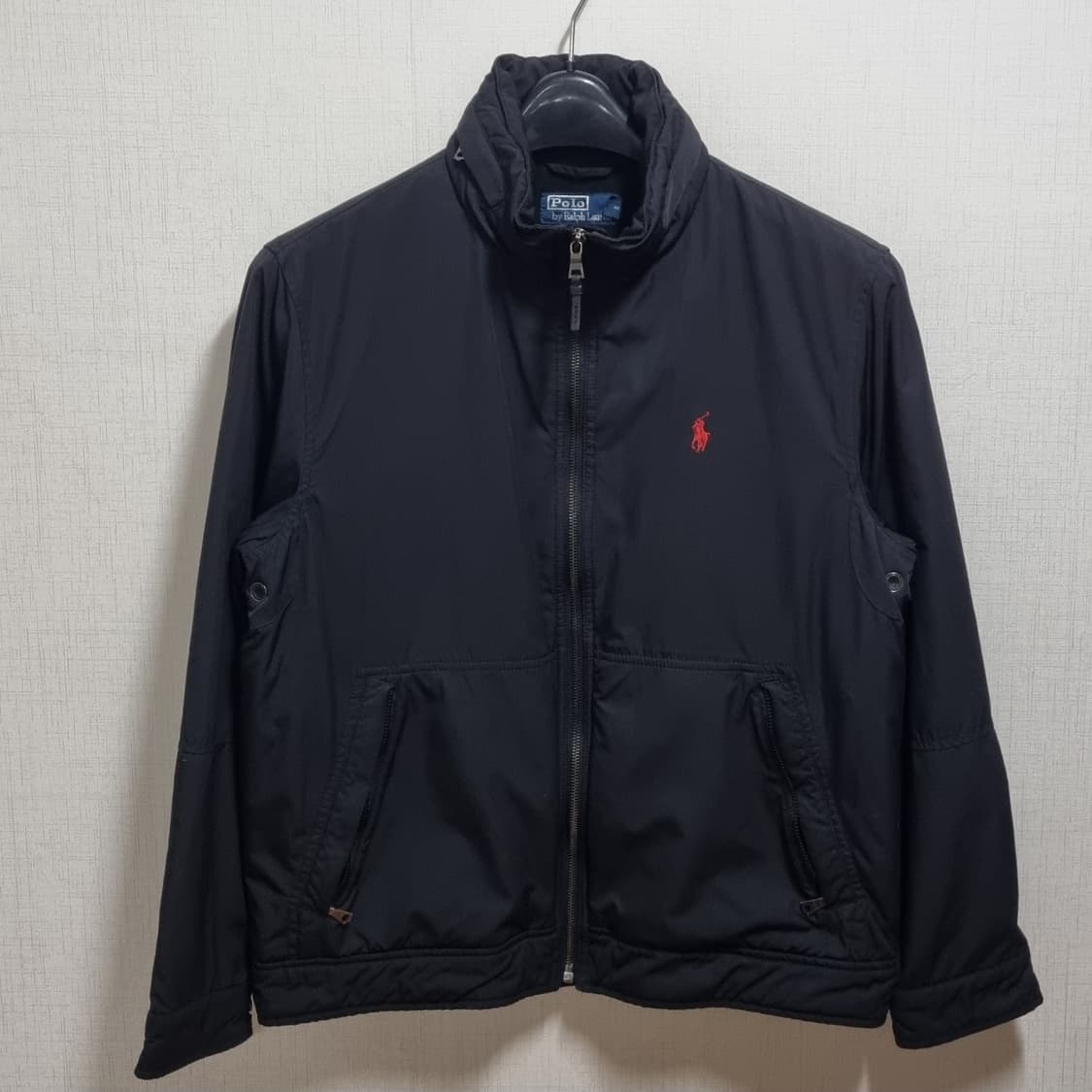 폴로 랄프로렌 블랙 바람막이 자켓 상품이미지1