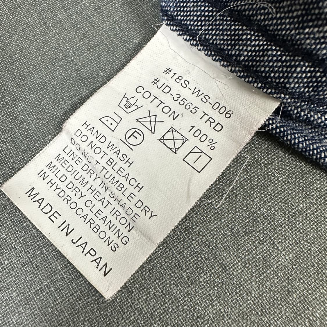 단톤 데님 셔츠 상품이미지5