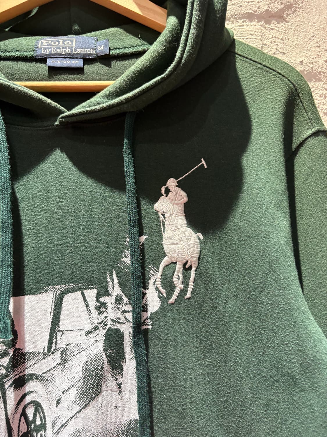 폴로 빅포니 프린팅 커스텀 후디 상품이미지4