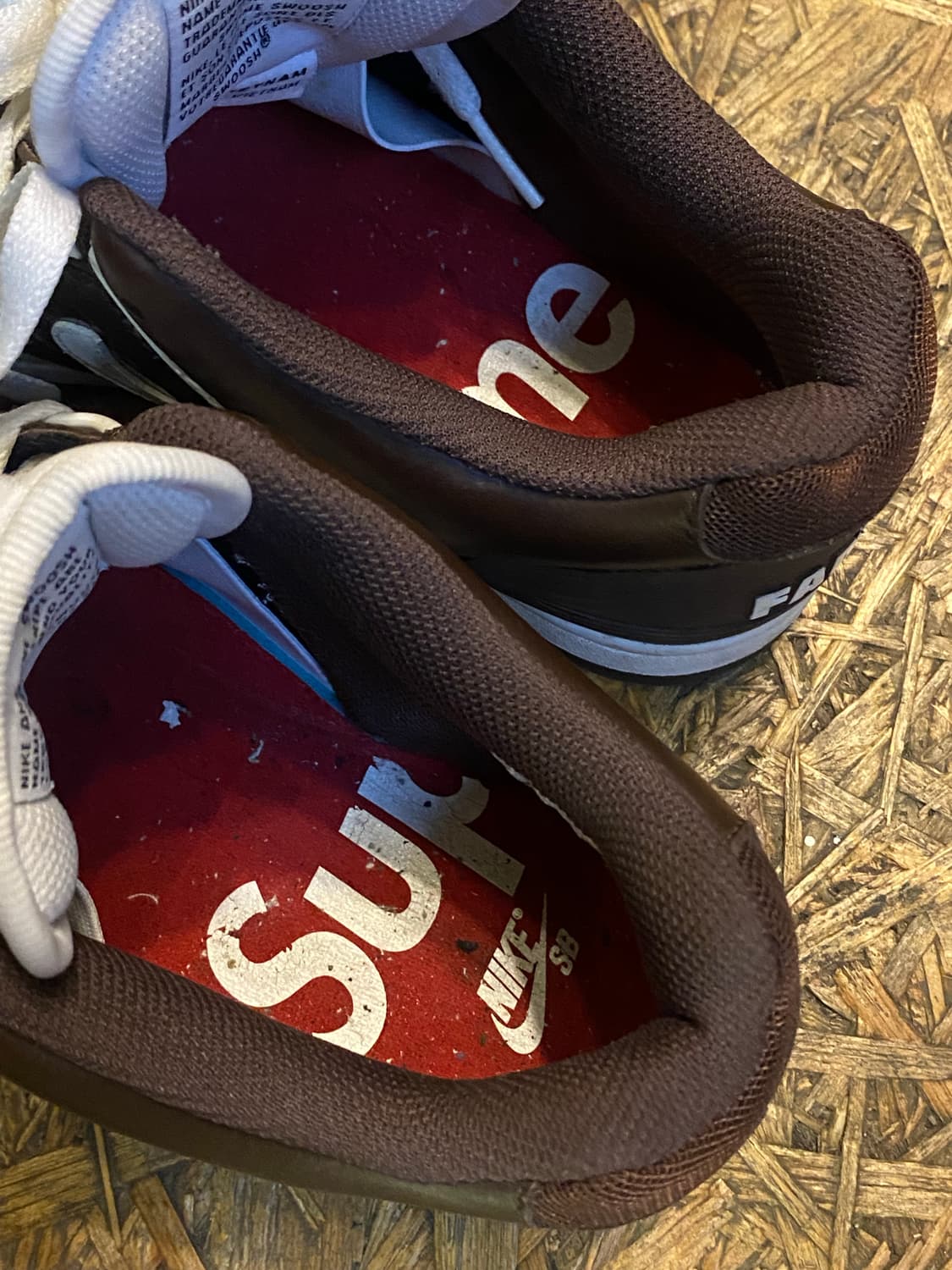 Nike SB AF2Low Supreme B/W 260 상품이미지10