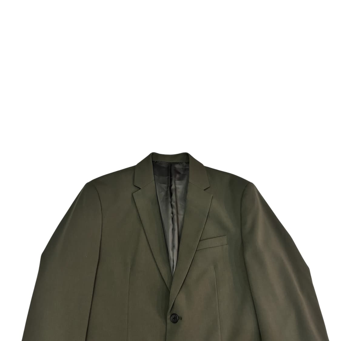 무신사스탠다드 카키 베이식 블레이저 상품이미지2
