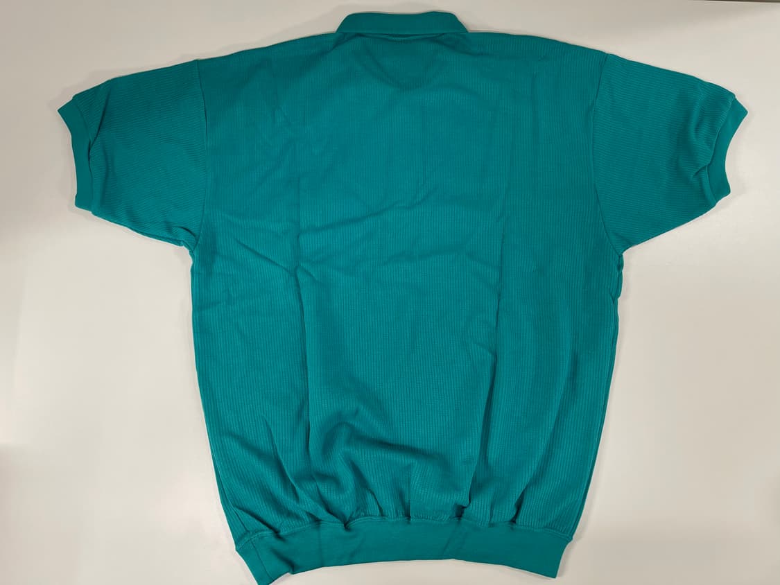 아식스 빈티지 90s 폴로 셔츠 올드 ASICS OLD 1990 틸 M 상품이미지3