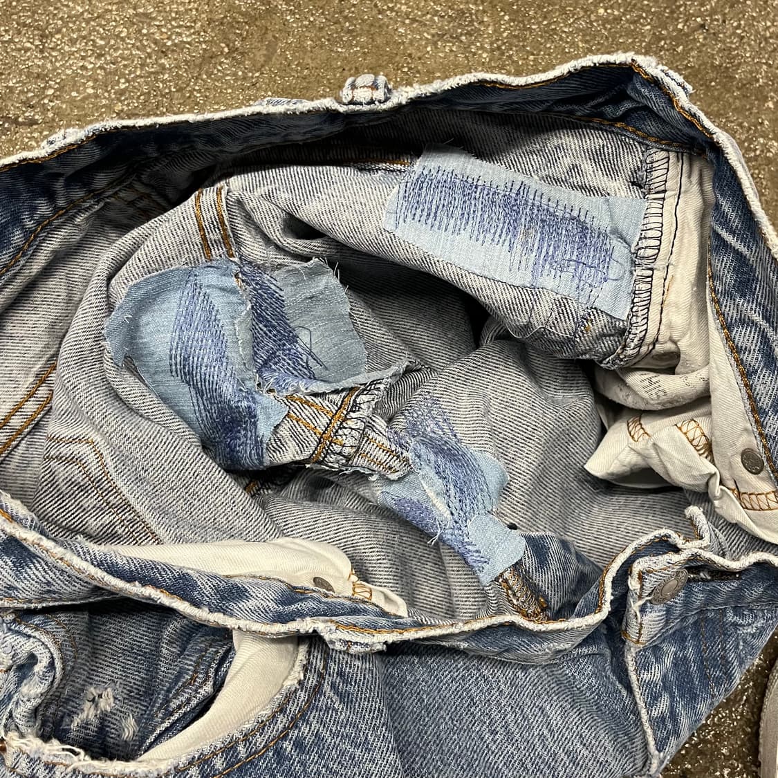 00s Levis517 데님 팬츠 (35“) 상품이미지7