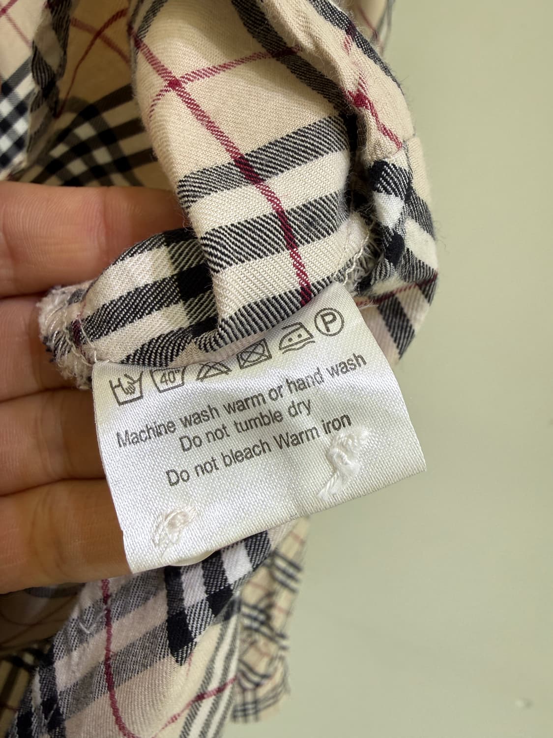 BURBERRY 노바체크 셔츠  상품이미지8