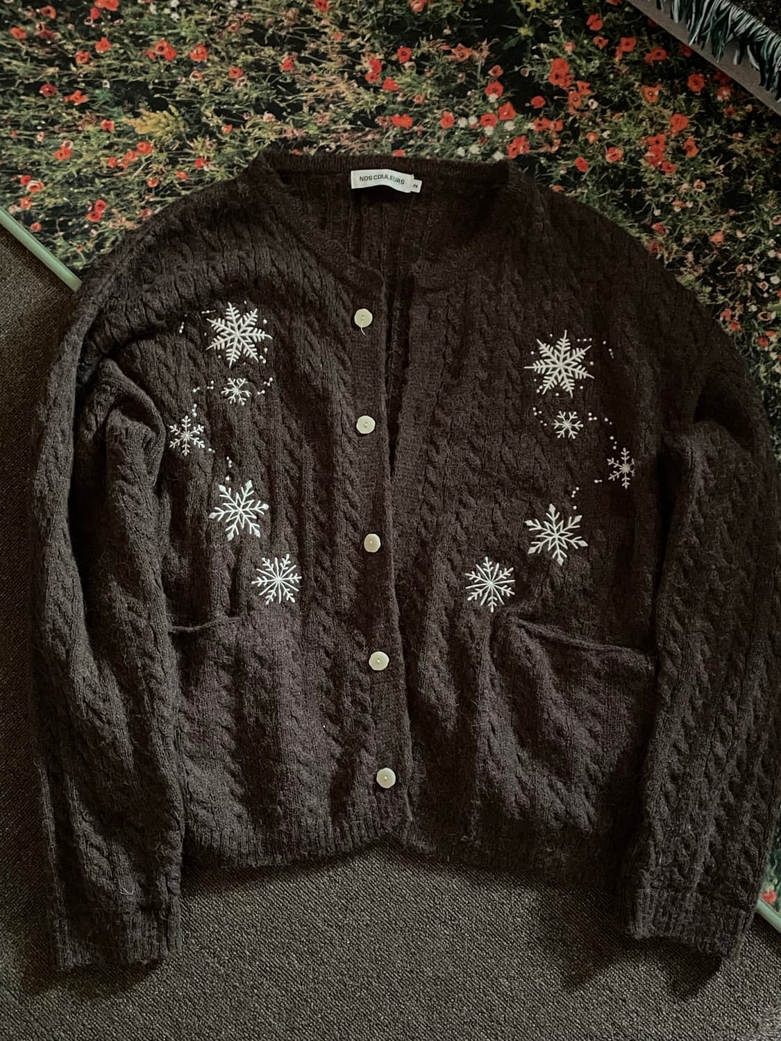 스노우 블라썸 가디건 상품이미지1