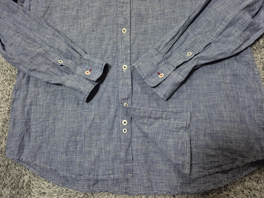 질바이질스튜어트 남성 린넨 셔츠 L 상품이미지4