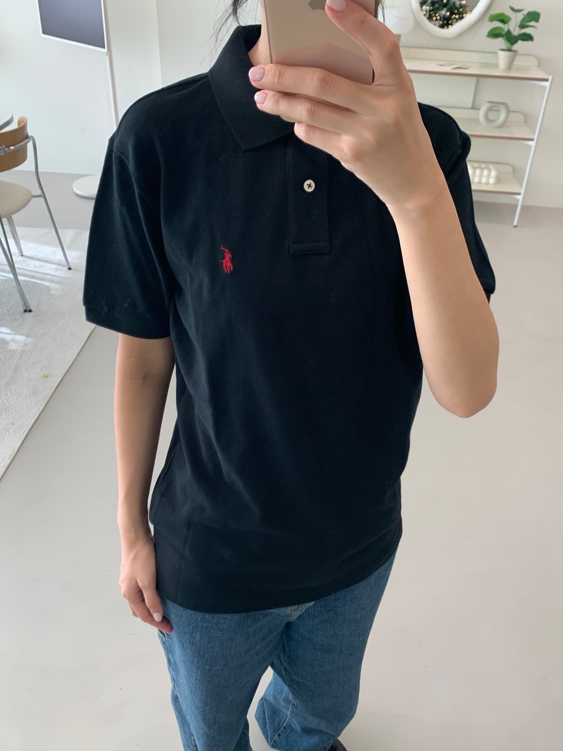 폴로 랄프로렌 보이즈 반팔 카라티 카키 XL(20) 상품이미지6