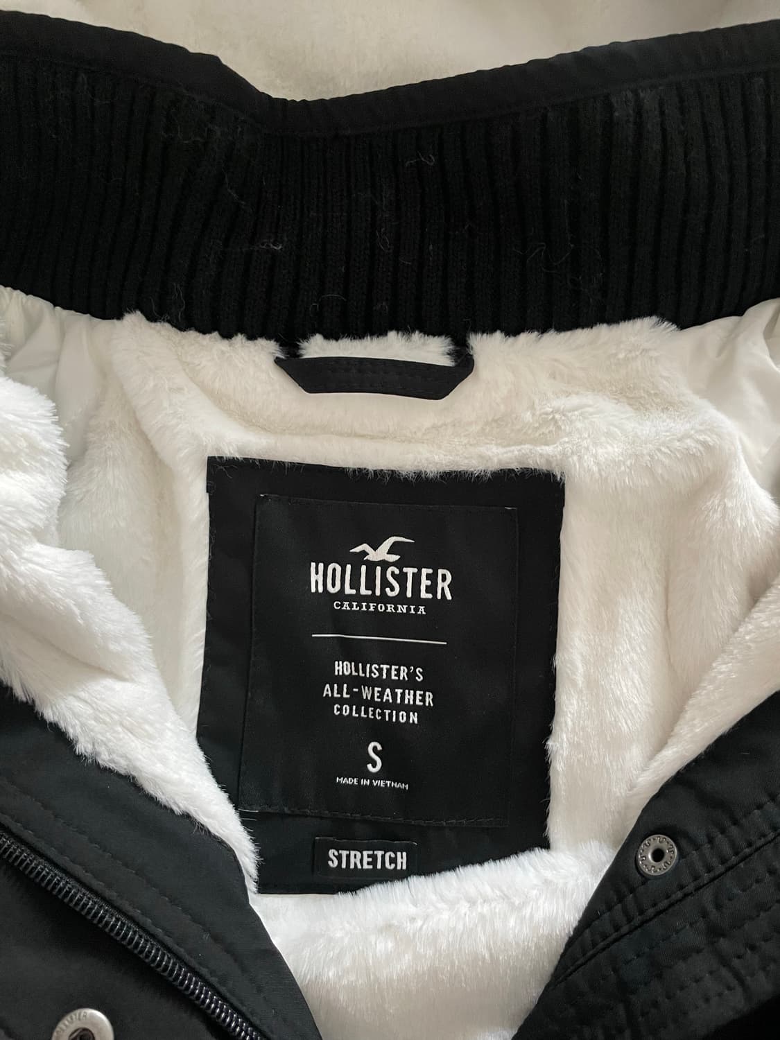 홀리스터 퍼바람막이 새상품 상품이미지2