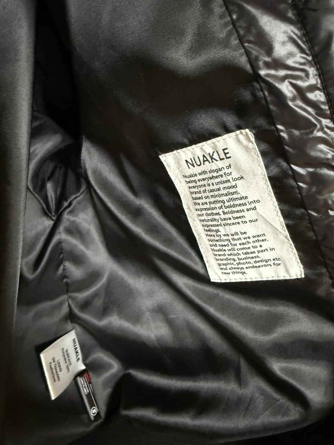 누아클레 웨스턴 카라 숏패딩 상품이미지5