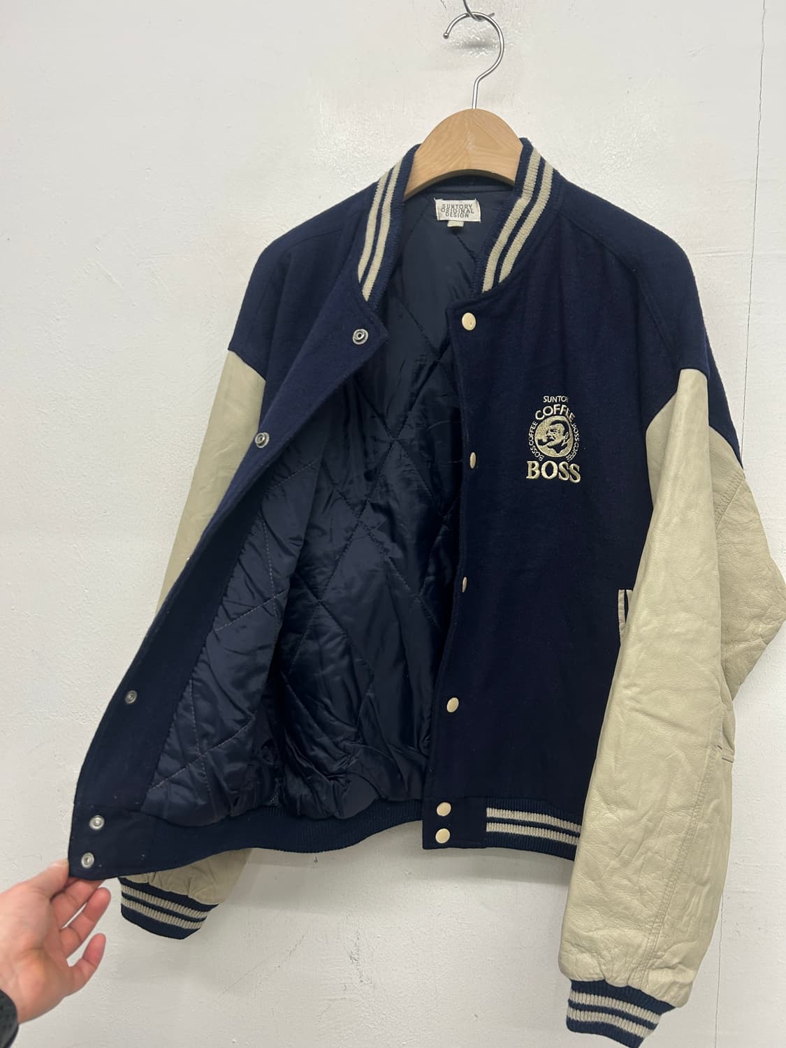 보스 커피 Suntory BOSS 바시티자켓 상품이미지4