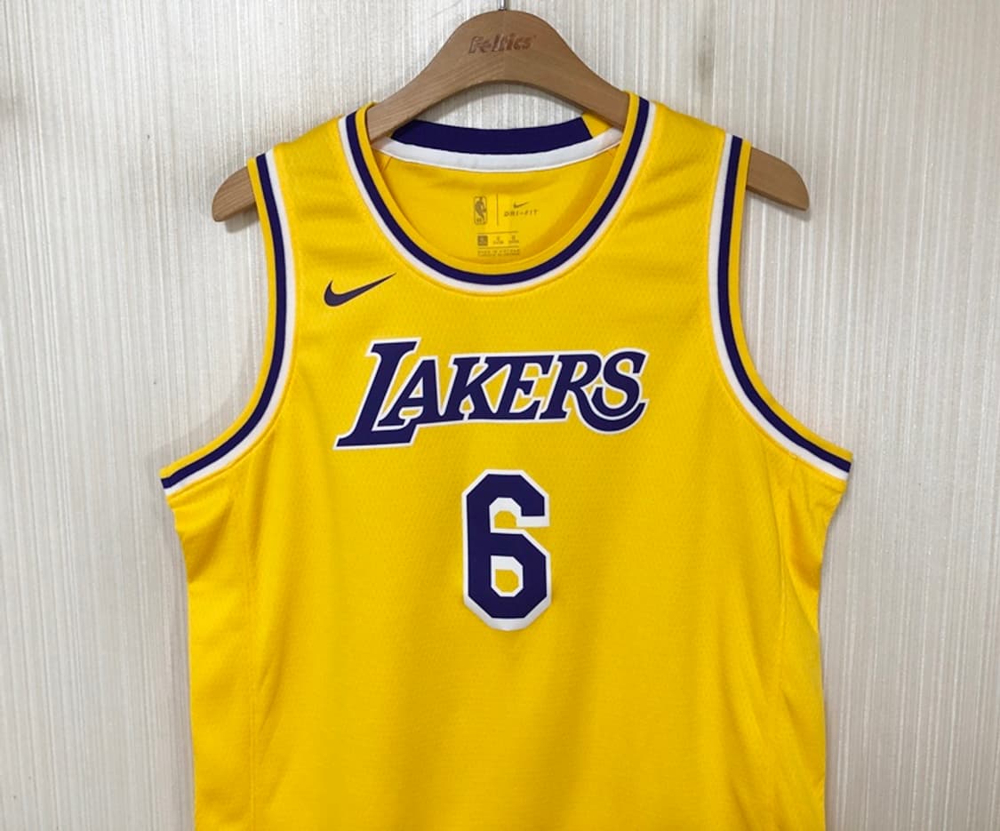 NBA 나이키 LA레이커스 스윙맨져지 유스L(14-16) #6 르브론 상품이미지2