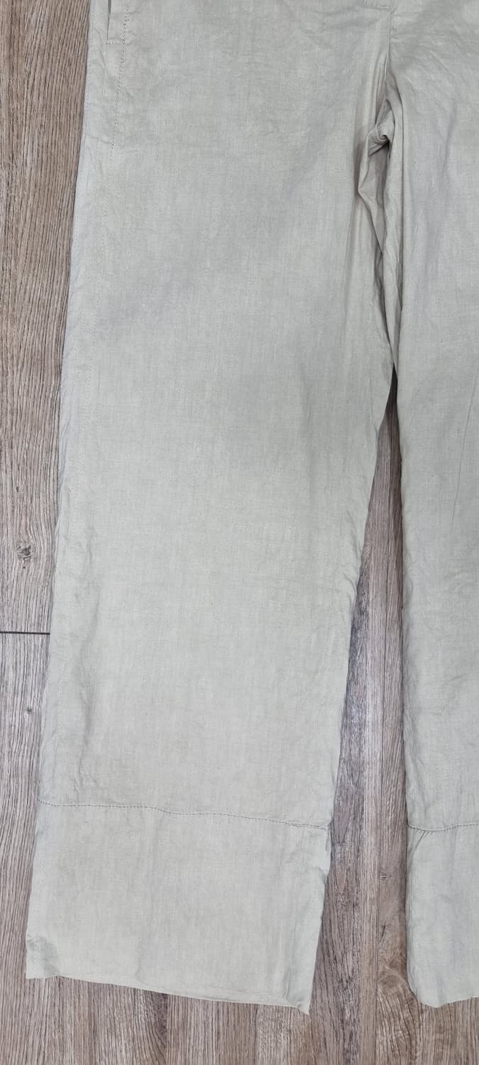 띠어리 릴넨 브렌드 바지 0size _ 여성,S 실측확인 상품이미지3