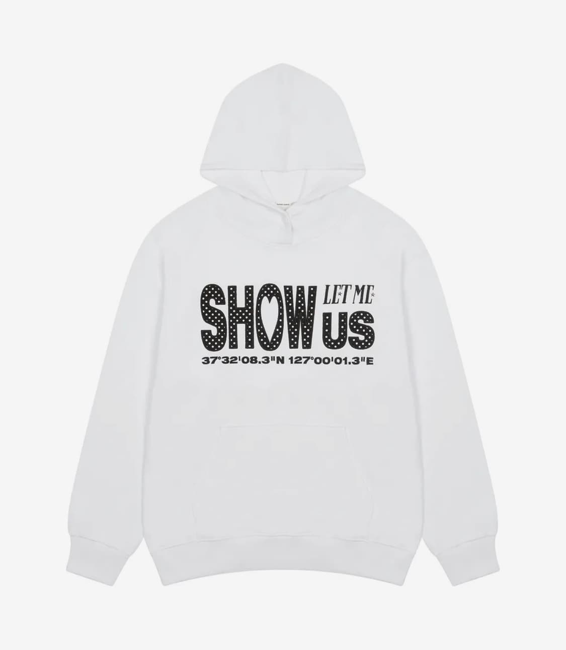 러브이즈트루 SH SHOW US DOT HOODIE 도트 후드티셔츠 상품이미지1