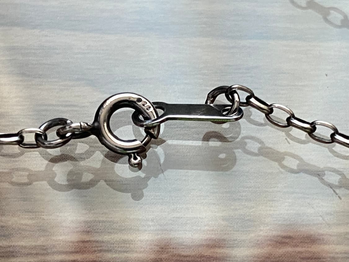 마스(M.A.R.S) 925 실버 은 목걸이 체인 판매합니다. 상품이미지7