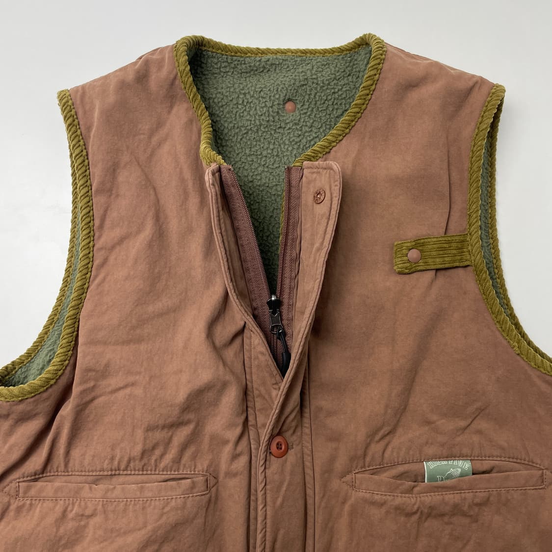 [중고] HIGH-FIVE (양면) 리버시블 베스트 상품이미지5