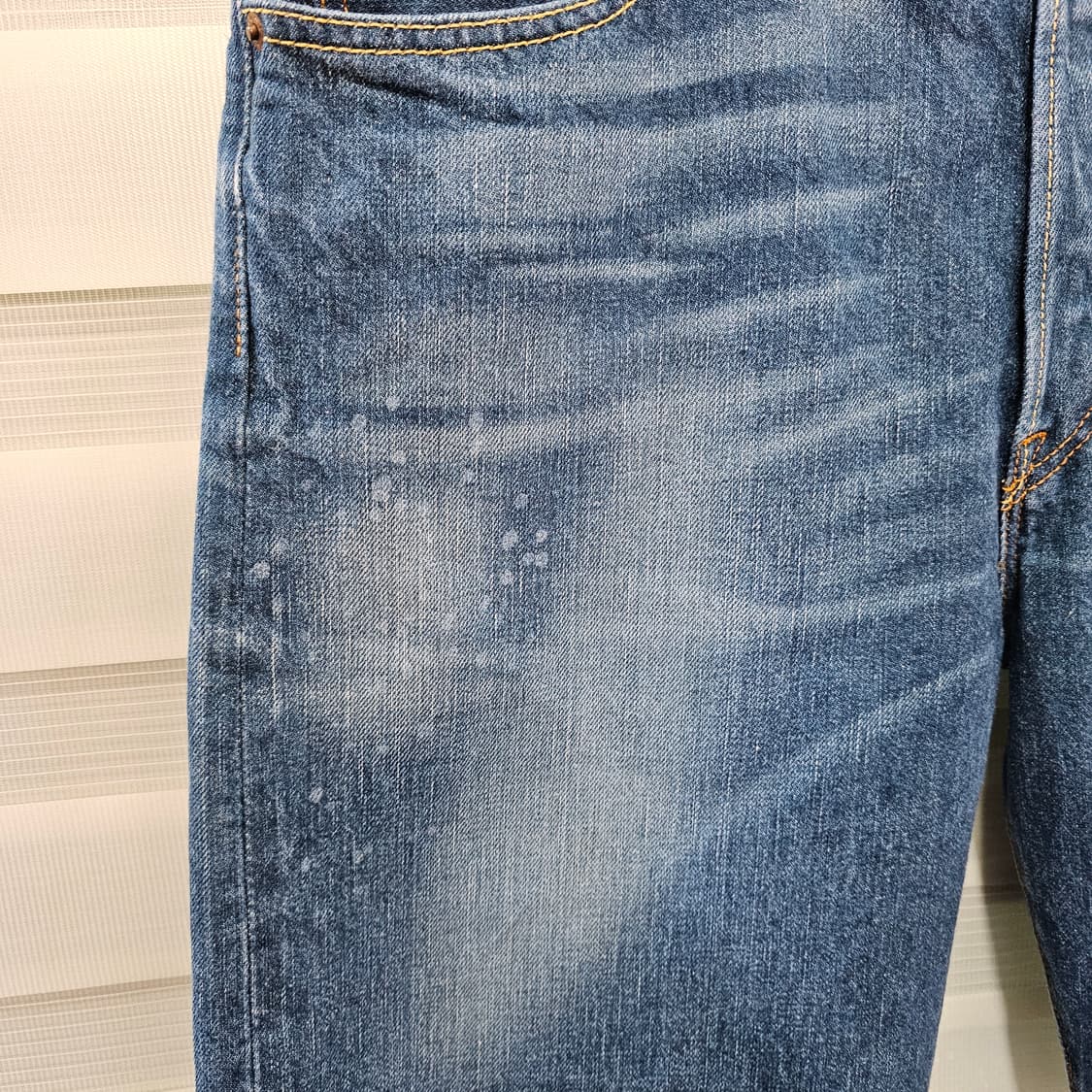 리바이스 501 데님 반바지- 34사이즈 상품이미지5