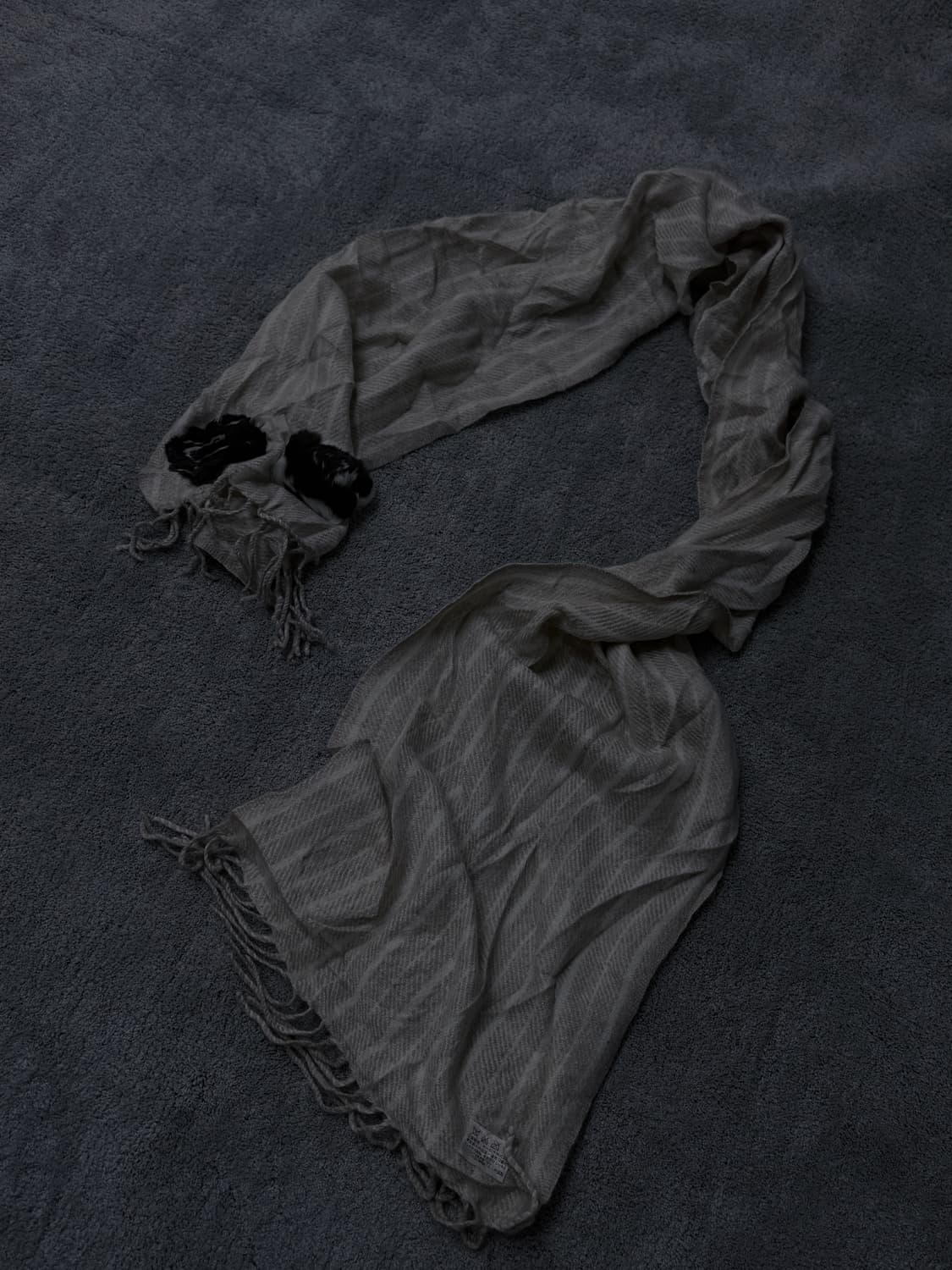 Vintage V-kei,punk mood "roses" muffler 상품이미지1