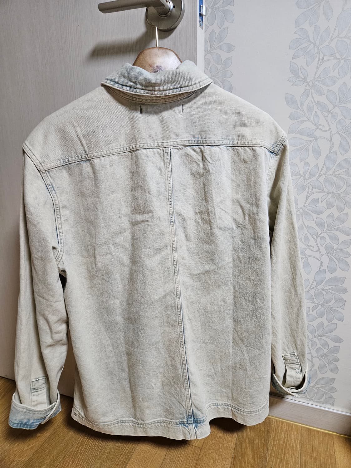 rrl 워시 인디고 데님 셀비지 오버셔츠 상품이미지2